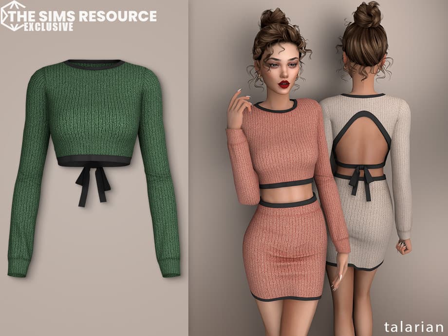 Скриншот мода Костюм Maggie Knitted set